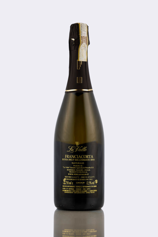 Naturalis Franciacorta DOCG Extra Brut Millesimato 2014 – La Valle