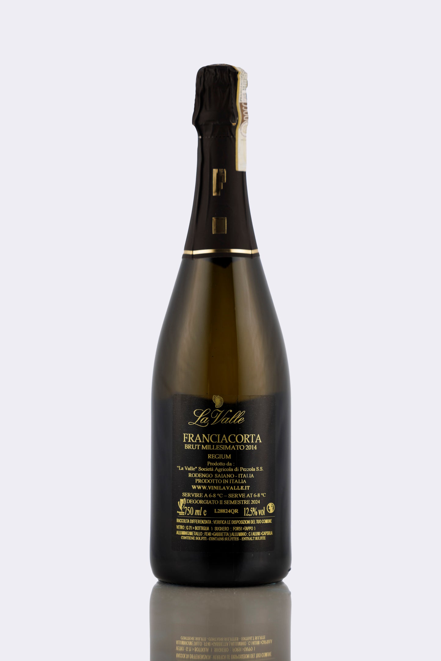 La Valle Franciacorta DOCG Brut Regium 2014